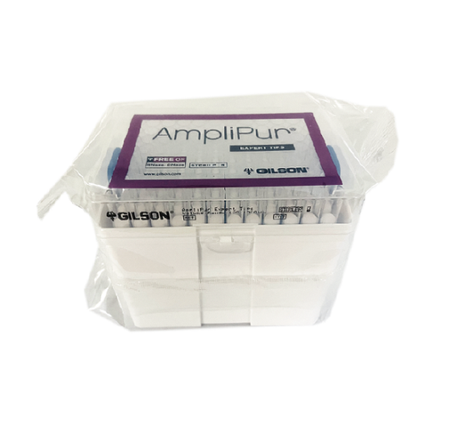 Gilson Distritip Micro ST Syringe Tips, 125µl, Aliquot Range 1µL to 12.5 µL, Sterile, 50/pk.