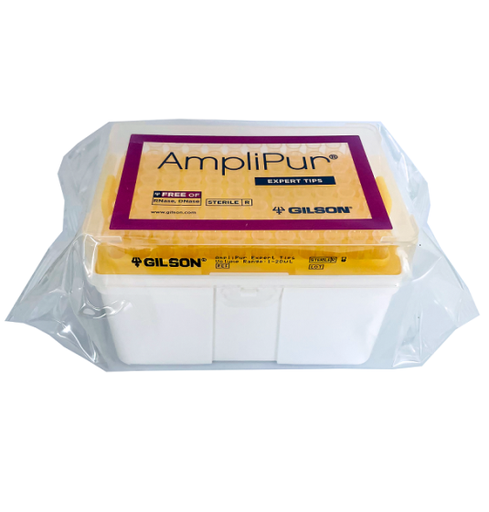 Gilson Amplipur™ Expert Filter Tips. Sterile. 1-20 µL, 10x96.