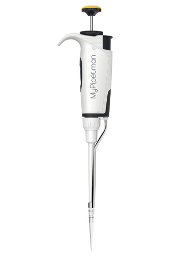 MyPipetman Select P200. Fully-autoclavable, air-displacement pipette; unique, patented Trilock™ volume-locking system; 20 - 200µL. Three-year warranty.