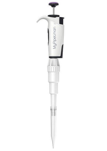 MyPipetman Select P5000. Fully-autoclavable, air-displacement pipette; unique, patented Trilock™ volume-locking system; 500 - 5000µL. Three-year warranty.
