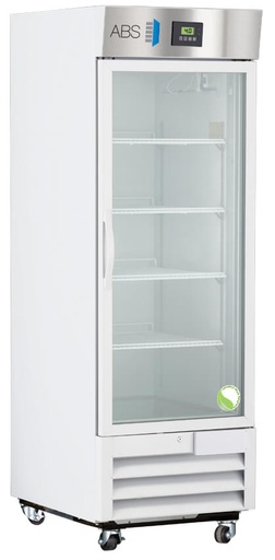 23 Cu. Ft.  Single Glass Door Premier Laboratory Refrigerator . Warranty: 2/5; Two year parts and labor warranty, plus an additional three year compressor parts warranty.