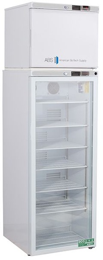 12 Cu.Ft Total Capacity, 2 Ext.Doors (Solid &amp; Glass) Premier Combination Refrigerator/Freezer Warranty: 2/5; Two year parts and labor warranty, plus an additional three year compressor parts warranty.