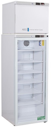 12 Cu.Ft Total Capacity, 2 Ext.Doors (Solid &amp; Glass) AUTO DEFROST FREEZER Premier Combination Refrigerator/Freezer Warranty: 2/5; Two year parts and labor warranty, plus an additional three year compressor parts warranty.