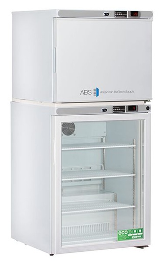 7 Cu.Ft Total Capacity, 2 Ext.Doors (Solid &amp; Glass) Premier Combination Refrigerator/Freezer Warranty: 2/5; Two year parts and labor warranty, plus an additional three year compressor parts warranty.