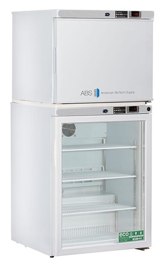 7 Cu.Ft Total Capacity, 2 Ext.Doors (Solid &amp; Glass) AUTO DEFROST FREEZER Premier Combination Refrigerator/Freezer. Warranty: 2/5; Two year parts and labor warranty, plus an additional three year compressor parts warranty.