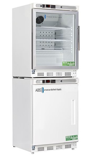 9 Cu.Ft Total Capacity, 2 Ext.Doors (Solid &amp; Glass); Left Hinged Premier Combination Refrigerator/Freezer Warranty: 2/5; Two year parts and labor warranty, plus an additional three year compressor parts warranty.