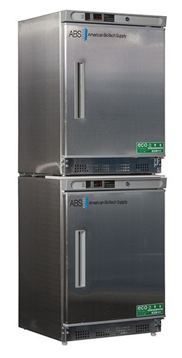 9 Cu.Ft Total Capacity, 2 Solid Ext. Stainless Steel Doors Premier Combination Refrigerator/Freezer Warranty: 2/5; Two year parts and labor warranty, plus an additional three year compressor parts warranty.