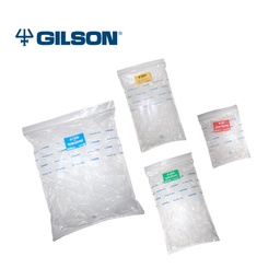 [GF-F161731] Gilson D300 Diamond Tips, Natural, 20-300ul, Easy-Pack, pk/1000 (5 Bags of 200)
