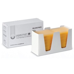 [GF-F167014] Gilson D1000 Reload Pack, 100-1000uL, 6 racks of 96 (576 tips).