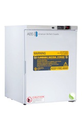 [NOR-ABT-FFP-04] 4 Cu. Ft. Flammable Material Freezer with microprocessor temperature controller, Temperature display &amp; Alarm module with battery back-up, audible and visual high/low temperature alarms, °C/°F convertible temperature display, and remote alarm contacts. Two year parts and labor warranty.