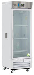[NOR-ABT-HC-CP-16] Premier Chromatography Refrigerator 16 Cu. Ft. Single Glass Door with microprocessor temperature controller,  Temp display &amp; Alarm module with battery back-up, audible and visual high/low temp alarms, °C/°F convertible temperature display, remote alarm contacts, and casters, one duplex outlet, and two 2&quot; access ports. Requires two (2) outlets. Warranty: 2/5; Two year parts and labor warranty, plus an additional three year compressor parts warranty.