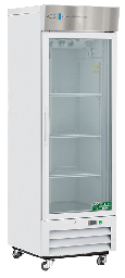 16 Cu. Ft.  Single Glass Door Standard Laboratory Refrigerator.  Warranty: 1/5; One year parts and labor warranty, plus an additional four year compressor parts warranty.