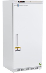 17 Cu. Ft.  Premier Manual Defrost Hydrocarbon Upright Freezer, Solid Door. Warranty: 2/5;  Two year parts and labor warranty, plus an additional three year compressor parts warranty.