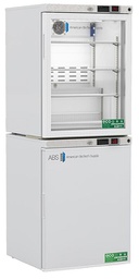 [NOR-ABT-HC-RFC1020G] 10 Cu.Ft Total Capacity, 1 Solid/1 Glass Ext.Doors  Premier Combination Refrigerator/Freezer Warranty: 2/5; Two year parts and labor warranty, plus an additional three year compressor parts warranty.