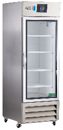 23 Cu. Ft. Premier Stainless Steel Laboratory Refrigerator Glass Door. Warranty: 2/5; Two year parts and labor warranty, plus an additional three year compressor parts warranty.